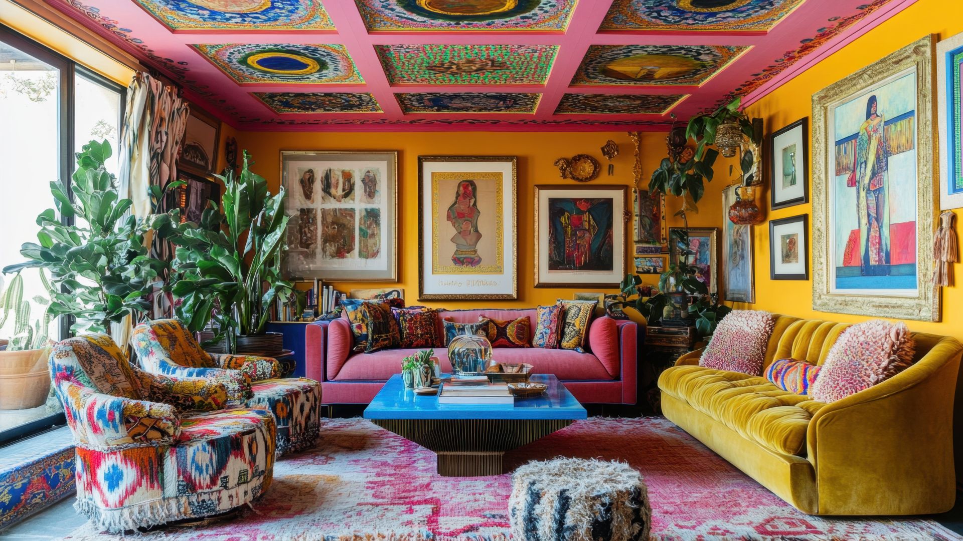 Colourful Living Room