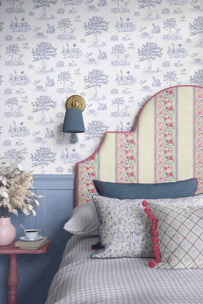 How to Style Woodland Wallpaper